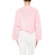 Balloon-Sleeve Shrug Sweater
