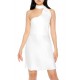 Wraparound Halter Mini Slip Dress