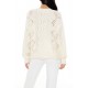 Bow Open-Knit Sweater