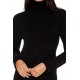 Turtleneck Mini Sweater Dress