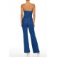 Denim Tube Jumpsuit