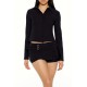 Twill Long-Sleeve Cropped Shirt Twill Long-Sleeve Cropped Shirt